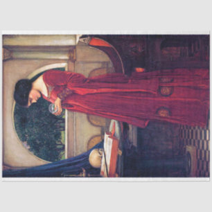 Der Crystal Ball, John William Waterhouse Seidenpapier