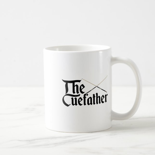 Der Cuefather Billard Snooker Pool Billardplayer C Kaffeetasse (Rechts)