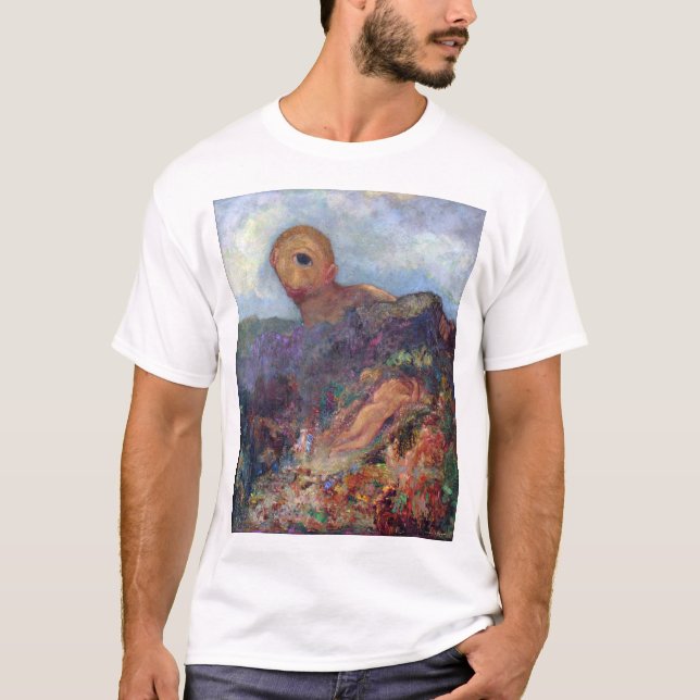 Der Cyclops, Redon, 1898-1900 T-Shirt (Vorderseite)