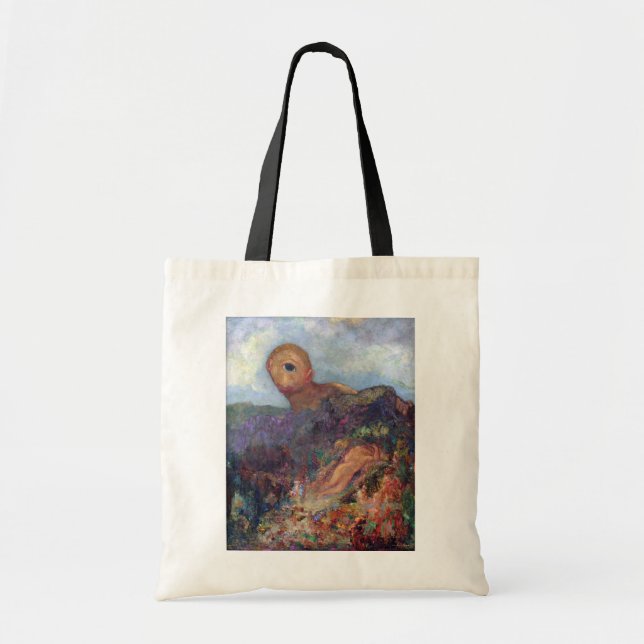 Der Cyclops, Redon, 1898-1900 Tragetasche (Vorne)