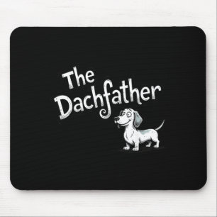 Der DachFather Lustiger Wiener Hund für Männer Vät Mousepad