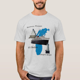 Der Dachs-Michigansee-Shirt T-Shirt