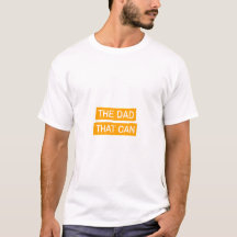 Der Dad, der es kann - Helles orangefarbenes Desig