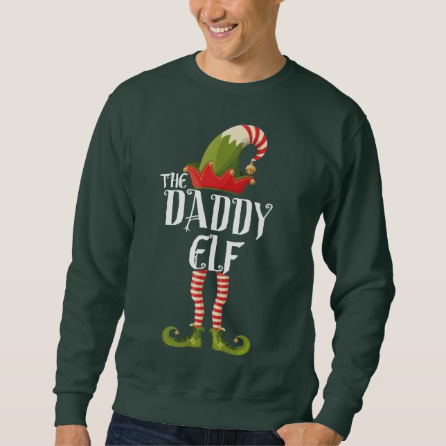 der Daddy Elf Sweatshirt (Vorderseite)