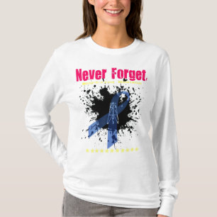 Der Damen "Vergessen-DWH nie" angepassten Hoodie T-Shirt