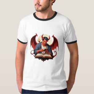 Der Dämon in Scholle: Eine dunkle Fantasieillustri T-Shirt