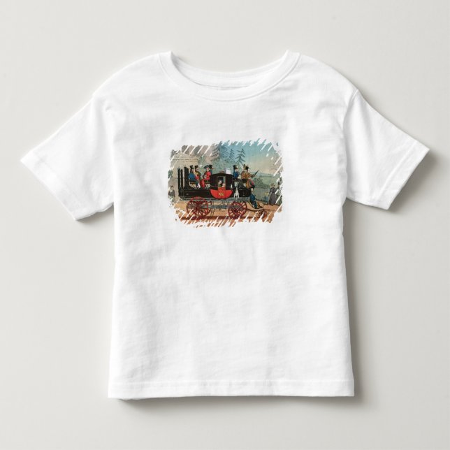 Der Dampf-Zug Kleinkind T-shirt (Vorderseite)