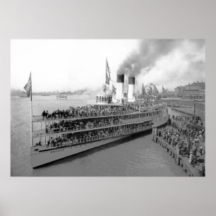 Der Dampfer Tashmoo Poster