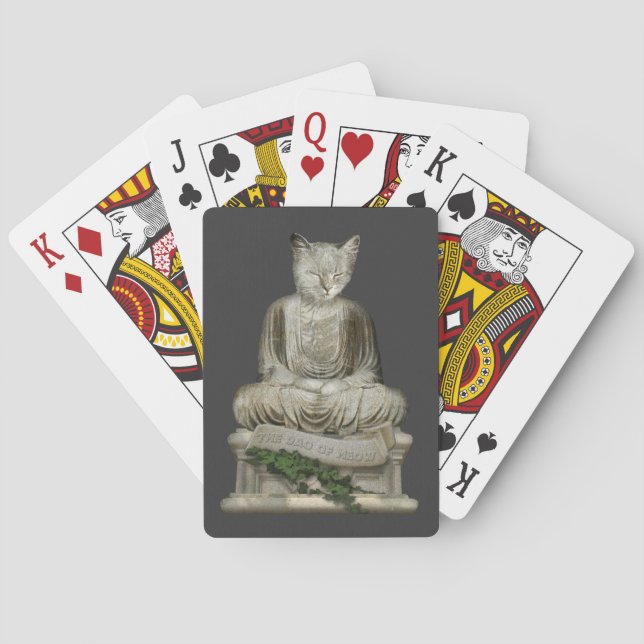 Der Dao von Meow Spielkarten (Rückseite)