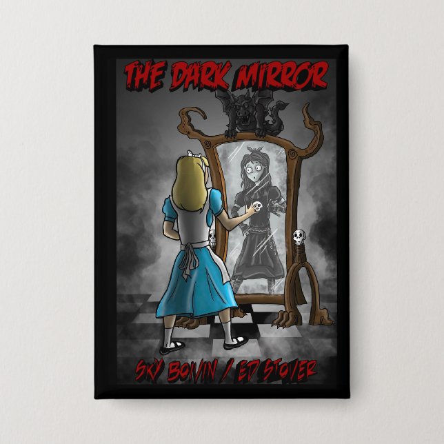 Der Dark Mirror Collector Pin 1 Button (Vorderseite)