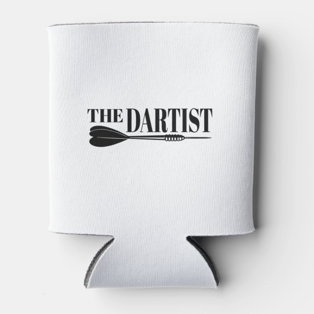 Der Dartboard-Künstler Dosenkühler (Vorderseite)