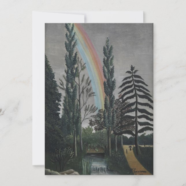Der Daumesnil-See von Henri Rousseau, Vintage Kuns (Vorderseite)