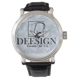Der Deesign-Kollektiv-Button Armbanduhr