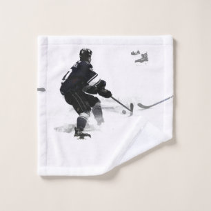Der Deke-Hockey-Spieler Badhandtuch Set