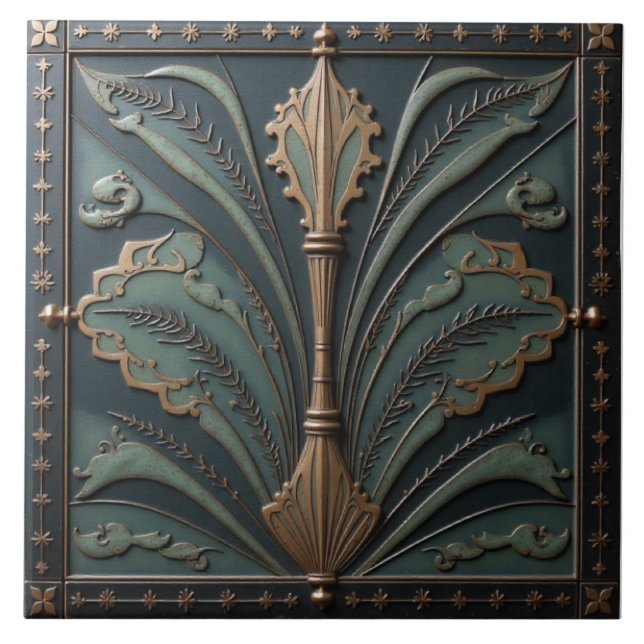 Der Deko-Schreckgespenst Fliese (Vorderseite)