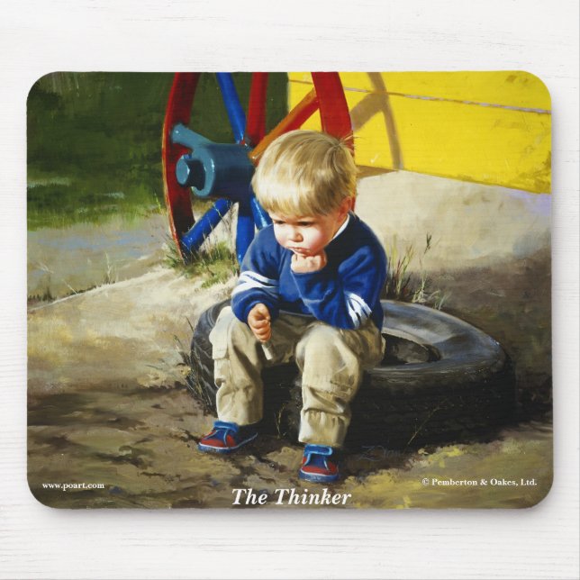 Der Denker Mousepad (Vorne)