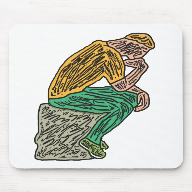 Der Denker Mousepad (Vorne)