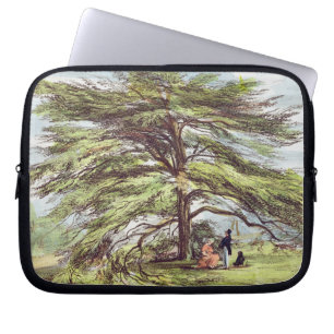 Der der Libanon-Zedern-Baum im Arboretum, Kew Laptopschutzhülle