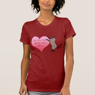 Der, der mein Herz-Shirt hält T-Shirt
