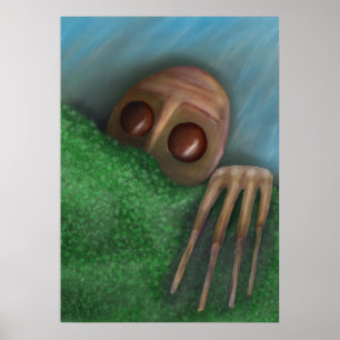 Der, der von unten her zusieht  poster