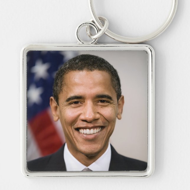 Der designierte US-Präsident Barack Obama Schlüsselanhänger (Vorne)