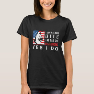 Der deutsche Hirte, den ich nicht immer beißen las T-Shirt