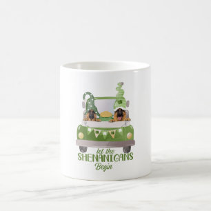 Der deutsche Hirte Ließ Die Schenaniden fangen an Kaffeetasse