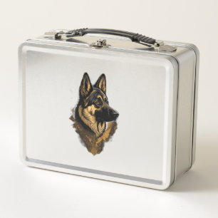 Der Deutsche Schäferhund 004 Metall Brotdose