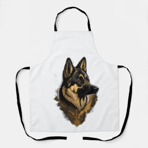 Der Deutsche Schäferhund 004  Schürze