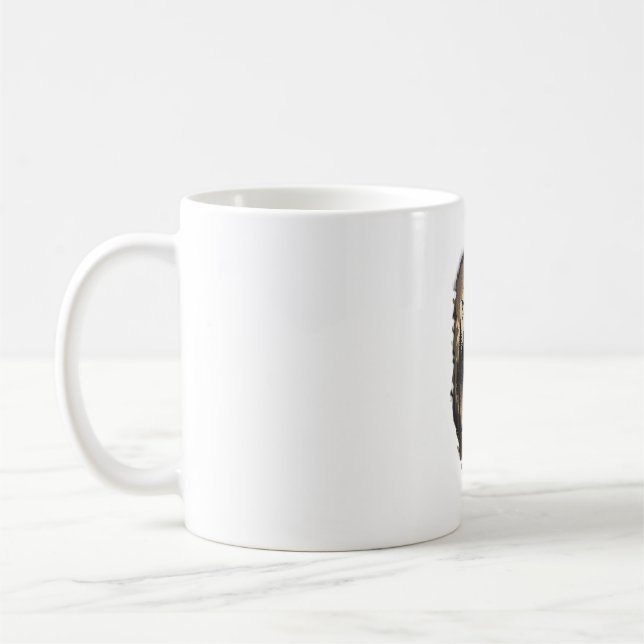 Der Deutsche Schäferhund 005  Kaffeetasse (Links)