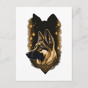 Der Deutsche Schäferhund 011 Postkarte