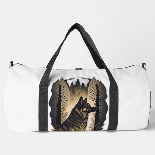 Der Deutsche Schäferhund 013  Duffle Bag (Vorderseite)