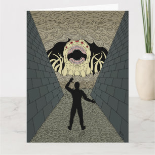 Der Devourer kommt seltsame Horror-Kunst Karte