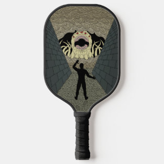 Der Devourer kommt seltsame Horror-Kunst Pickleball Schläger