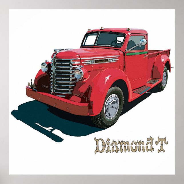 Der Diamant T 201 Poster (Vorne)