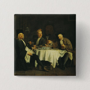 Der Dichter Alexis Piron am Tisch Button