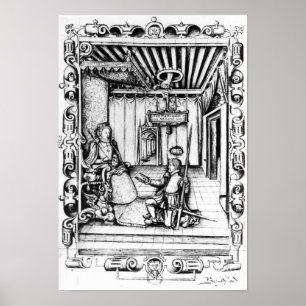 Der Dichter George Gascoigne Poster