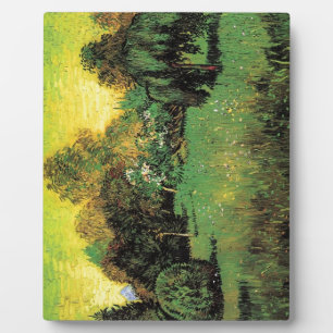 Der Dichtergarten von Vincent van Gogh. Fotoplatte