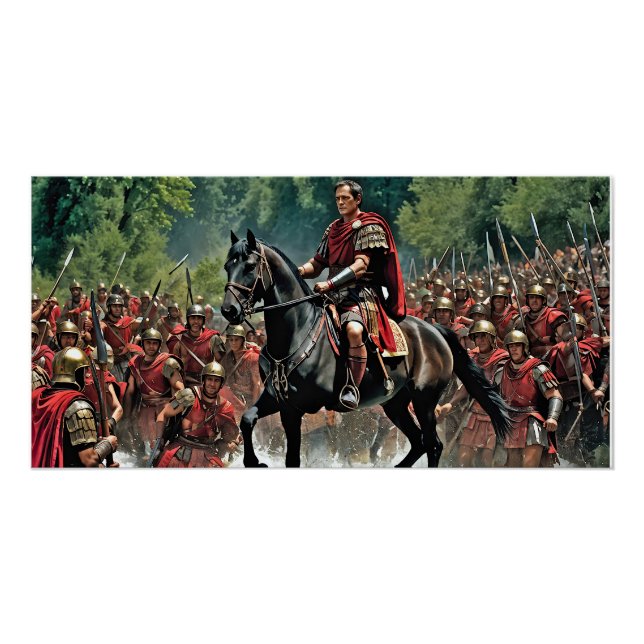 "Der Die ist "Cast: Cäsars Rubicon Challenge" Poster (Vorderseite)