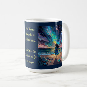 der die Sterne pflücken will. Kaffeetasse