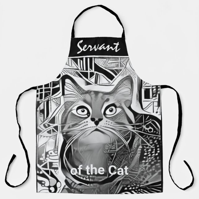 Der Dienst für die Cat-Schürze zur Anpassung von M Schürze (Vorderseite)