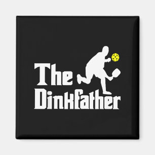 Der Dinkvater - lustiger Pickleball-Spieler Paddle Magnet