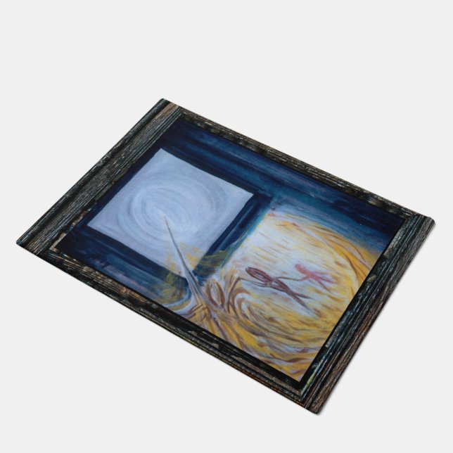 Der Direktor Fußmatte (Schrägansicht)