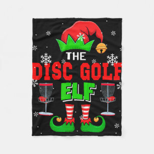 Der Disc Golf Weihnachts-Elfen-Hut Schuhe passend Fleecedecke
