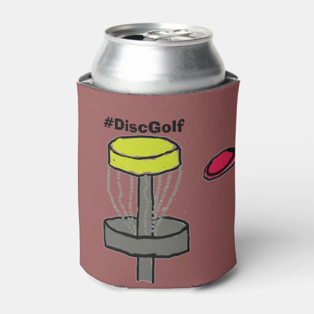 Der #DiscGolf kann kühler werden Dosenkühler (Kanne Vorderseite)