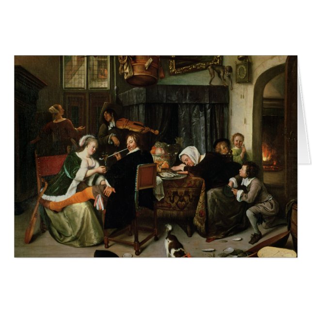 Der Dissolute Haushalt, 1668 (Vorderseite (Horizontal))