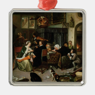 Der Dissolute Haushalt, 1668 Silbernes Ornament