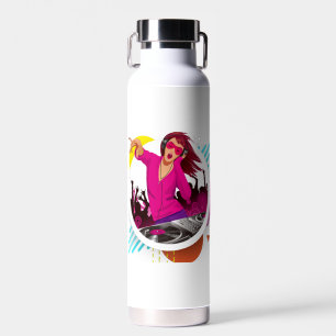 Der DJ Rocker Trinkflasche