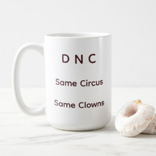 Der DNC-Zirkus Kaffeetasse