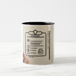 Der Doctor's Code: Weisheit mit jeder Sekunde enth Zweifarbige Tasse